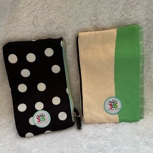 Set of Two: Classic Happy Planner Pouches